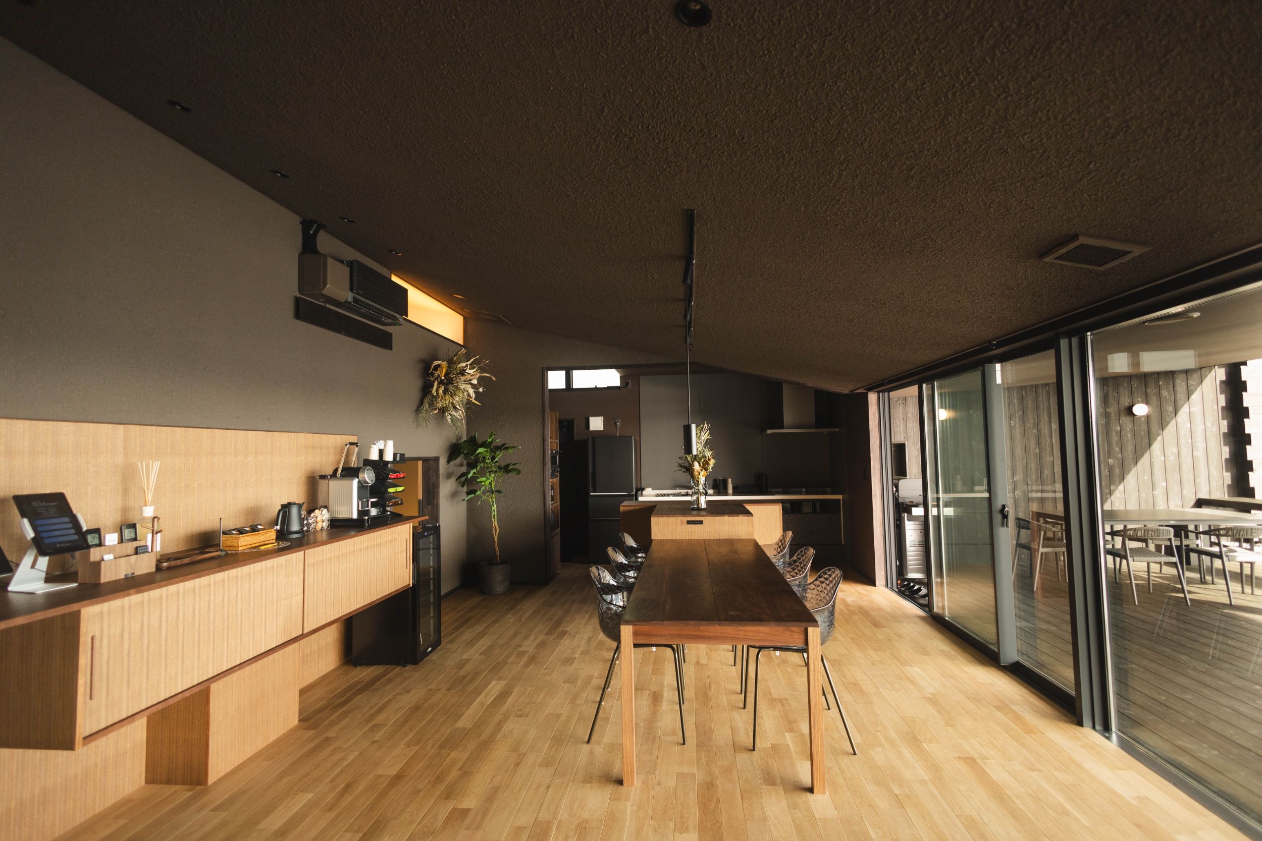 Kitchen at Residence Villa Awaji Mare