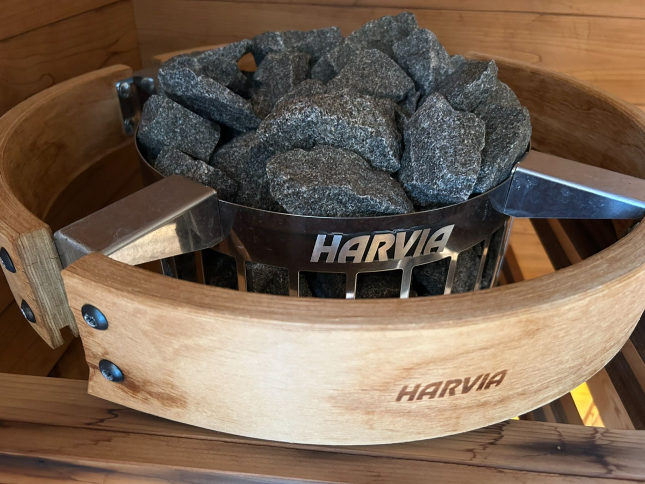 Group sauna session